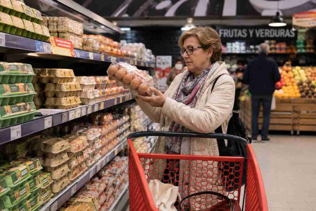 La inflación se mantiene en el 3,2% en mayo mientras siguen disparados los precios de huevos, pescado y legumbres