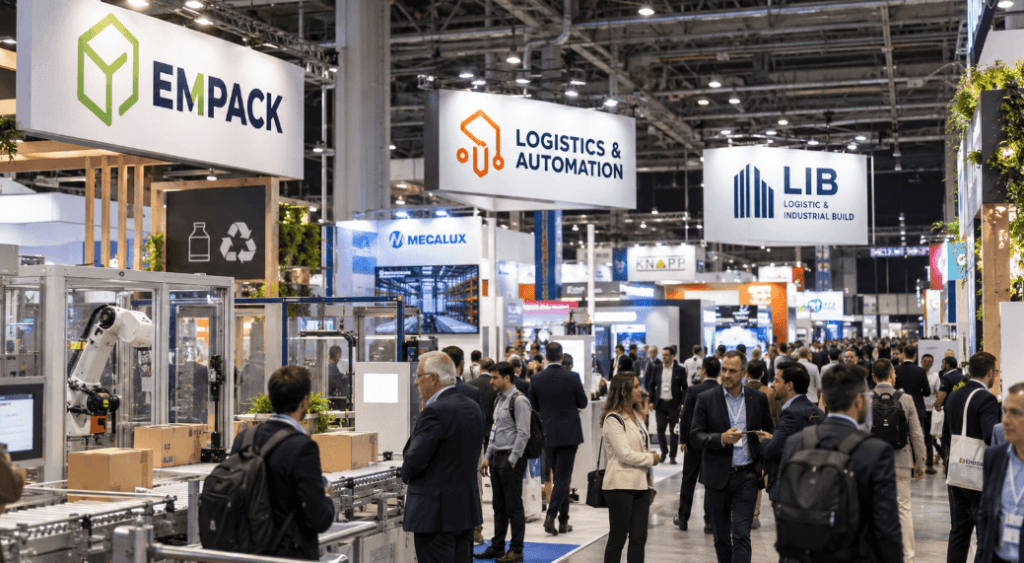 Empack y Logistics Madrid 2026 reunirá a más de 450 expositores con foco en IA, automatización y PPWR